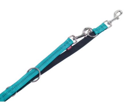 Nobby Поводок-перестежка для собак Soft Grip 1х200 см бирюзовый