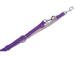 Nobby Поводок-перестежка для собак Soft Grip 1х200 см лиловый