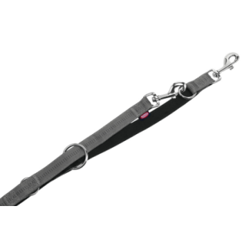 Nobby Поводок-перестежка для собак Soft Grip 1х200 см серый