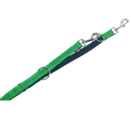 Nobby Поводок-перестежка для собак Soft Grip 1х200 см салатовый