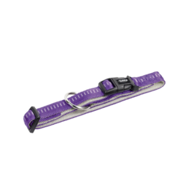 Nobby Ошейник для собак Soft Grip XS-S 1,5х25-35 см фиолетовый