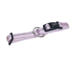 Nobby Нашийник для собак Soft Grip XS-S 1,5х25-35 см бузковий