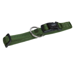 Nobby Ошейник для собак Soft Grip XS-S 1,5х25-35 см зеленый