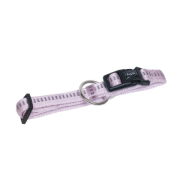 Nobby Ошейник для собак Soft Grip S-M 2×30‑45 см сиреневый