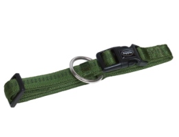 Nobby Нашийник для собак Soft Grip S-M 2х30-45 см зелений