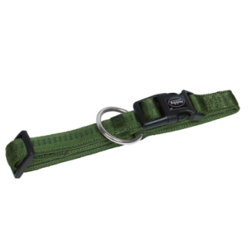 Nobby Ошейник для собак Soft Grip S-M 2×30‑45 см зелёный