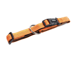 Nobby Нашийник для собак Soft Grip M-L 2,5х40х55 см помаранчевий
