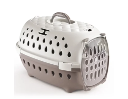 Stefanplast Переноска для тварин Travel Chic 34,5х50х32 см біло-бежева