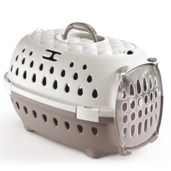 Stefanplast Переноска для тварин Travel Chic 34,5х50х32 см біло-бежева
