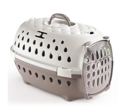 Stefanplast Переноска для тварин Travel Chic 34,5х50х32 см біло-бежева