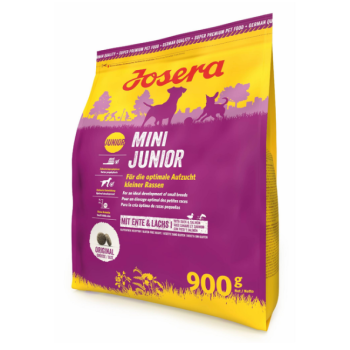 Josera Mini Junior Сухий корм для собак Качка та лосось 900 г