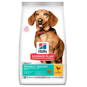 Hill’s SP Сухой корм для собак Perfect Weight Adult Small&Mini Курица 1,5 кг