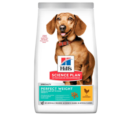 Hill’s SP Сухой корм для собак Perfect Weight Adult Small&Mini Курица 1,5 кг