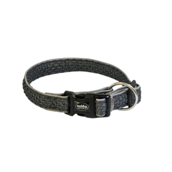 Nobby Ошейник для собак Mesh Air M-L 3,2х40-55 см серый
