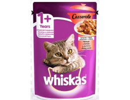 Whiskas Влажный корм для котов Говядина в желе 85 г