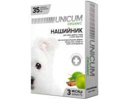 Unicum Organic Ошейник для собак от блох и клещей 35 см
