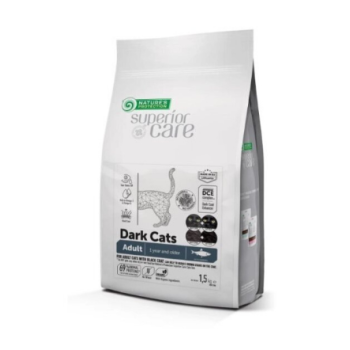 Natures Protection Сухой корм для котов SC Dark Cats Grain Free Herring 1,5 кг