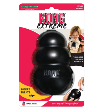 Kong extreme toy for dogs for delicacies xxl 15.2 cm black