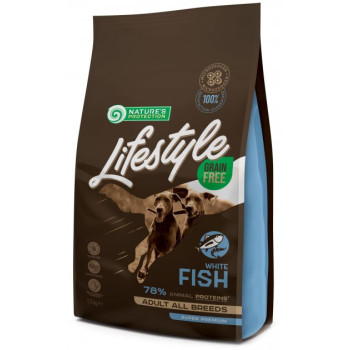 Nature\'s Protection Сухой корм для собак Lifestyle All Breeds Рыба 1,5 кг