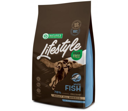 Nature\'s Protection Сухой корм для собак Lifestyle All Breeds Рыба 1,5 кг