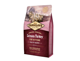 Carnilove Сухий корм для кошенят Лосось та індичка 2 кг