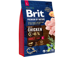 Brit Premium Сухий корм для собак Курка L 3 кг