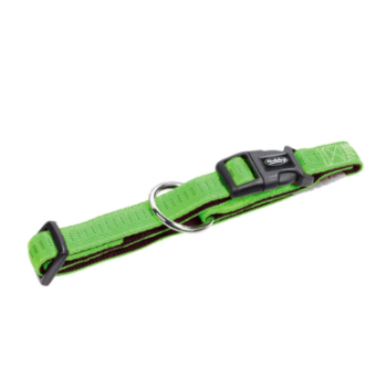 Nobby Ошейник для собак Soft Grip M-L 2,5×40‑55 см салатовый