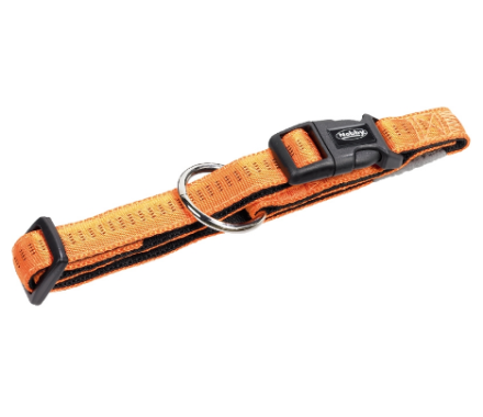 Nobby Ошейник для собак Soft Grip L-XL 2,5×50‑65 см оранжевый