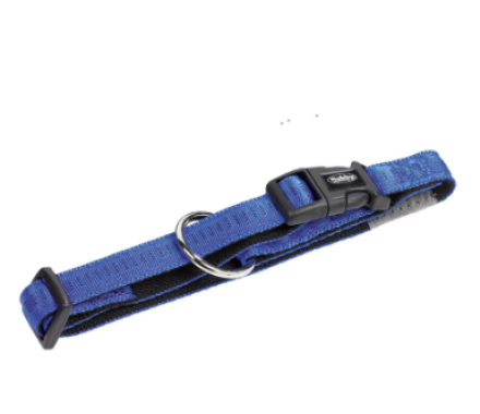 Nobby Ошейник для собак Soft Grip L-XL 2,5×50‑65 см синий