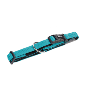 Nobby Ошейник для собак Soft Grip L-XL 2,5×50‑65 см бирюзовый
