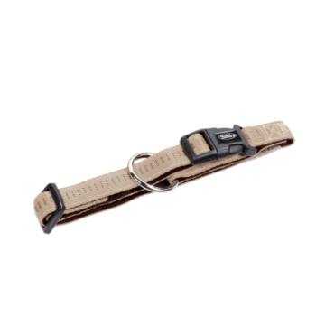 Nobby Ошейник для собак Soft Grip L-XL 2,5×50×65 см бежевый