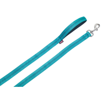 Nobby Поводок для собак Soft Grip L-XL 2,5х120 см бирюзовый