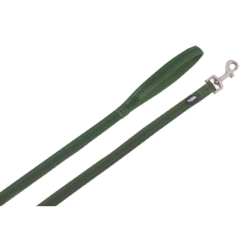 Nobby Поводок для собак Soft Grip L-XL 2,5х120 см зеленый