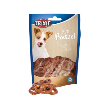 Trixie Ласощі для собак Premio Mini Pretzels Курка 100 г