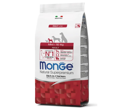 Monge Сухой корм для собак Mini Adult Курица и рис 800 г