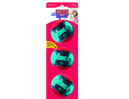 Kong Squeezz Action Іграшка для собак М'ячі M 3 шт