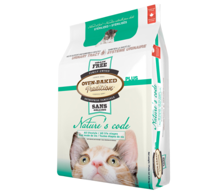 Oven-Baked Tradition Nature\'s Code Сухой корм для стерилизованных котов беззерновой Курица 1,13 кг