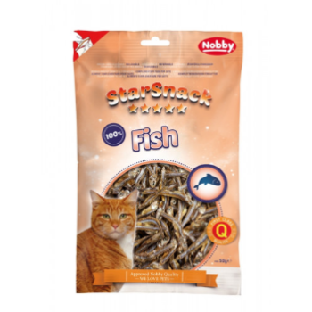 Nobby StarSnack Ласощі для котів Fish 50 г