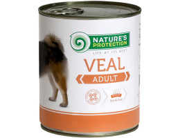 Nature's Protection Консерва для собак Adult Veal Телятина 800 г