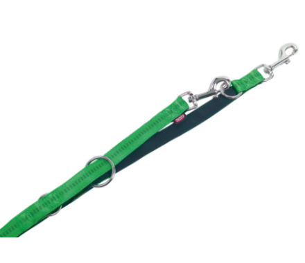 Nobby Поводок-перестежка для собак Soft Grip S 1,5х200 см салатовый