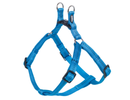 Nobby Шлея для собак Soft Grip M-L 2х50-72 см блакитна