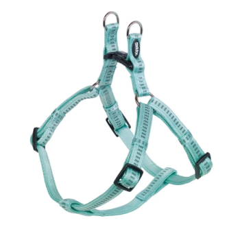 Nobby Шлея для собак Soft Grip M-L 2х50-72 см мятная