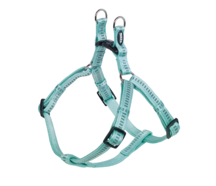 Nobby Шлея для собак Soft Grip M-L 2х50-72 см мятная