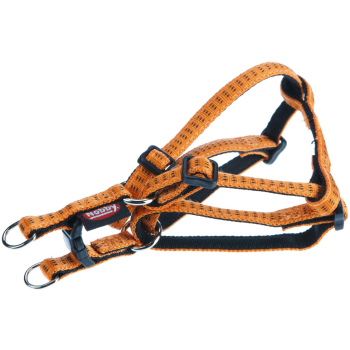 Nobby Шлея для собак Soft Grip L-XL 2,5х60-86 см оранжевая