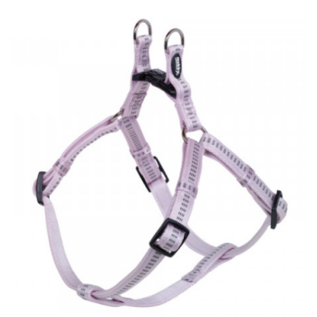 Nobby Шлея для собак Soft Grip L-XL 2,5х60-86 см бузковая