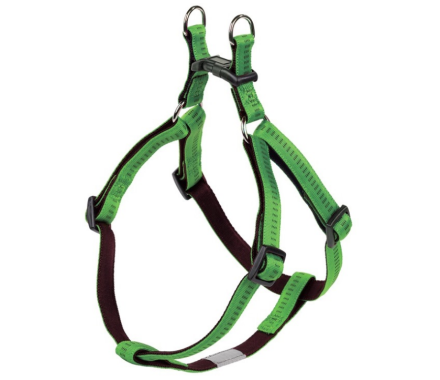 Nobby Шлея для собак Soft Grip L-XL 2,5х60-86 см салатовая