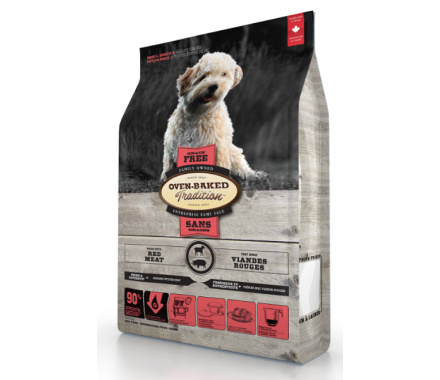 Oven-Baked Tradition Grain Free Сухий корм для собак малих порід беззерновий Червоне м\'ясо 5,67 кг