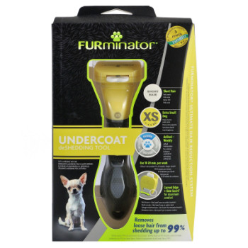 FURminator Фурмінатор для собак з короткою шерстю XS