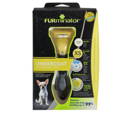 FURminator Фурмінатор для собак з короткою шерстю XS