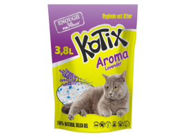 Kotix Наповнювач силікагелевий Lavender 3,8 л